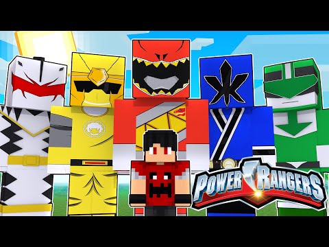 *NOVO* MOD DOS POWER RANGERS NO MINECRAFT ‹‹ P3DRU ››