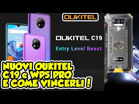 NUOVO OUKITEL C19 E COME VINCERLO GRATIS INSIEME AL WP5 PRO! - Giveaway - (Salvo Pimpo's)