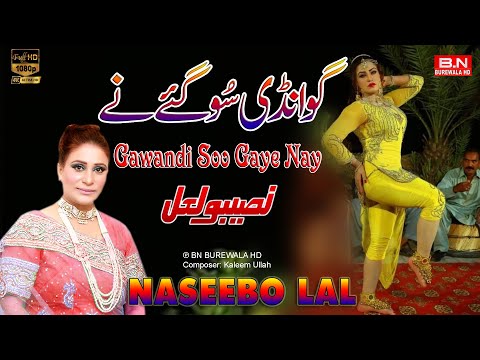 Gawandi Soo Gaye Nay | Naseebo Lal | New Punjabi Song | Mujra Dance Song 2024
