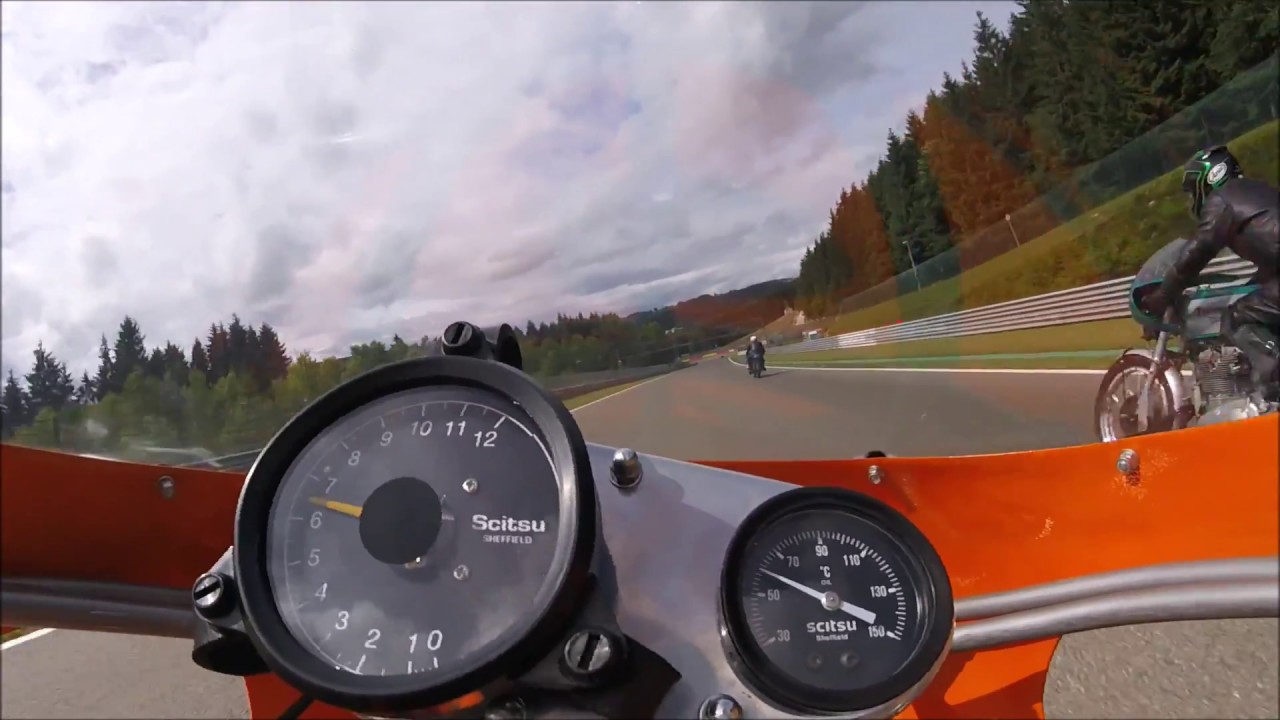 1000 Race Bike. Laverda Diecimila Corsa at Spa Bikers' Classic 2017.