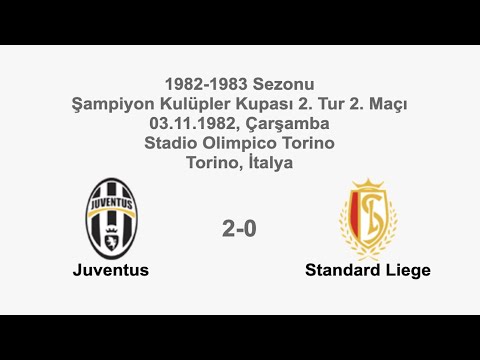 Juventus 2-0 Standard Liege [HD] 03.11.1982 - 1982-1983 European Champion Clubs' Cup