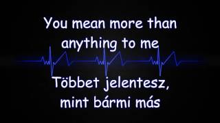 Justs - Heartbeat (Lyrics Video * angol/magyar)