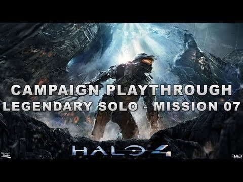 Halo 4 Campaign - Legendary Solo Walkthrough - Mission 07
