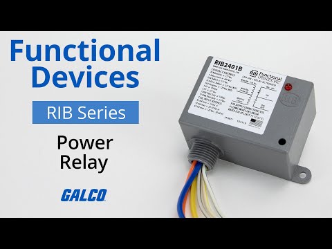 Functional Devices RIB Series, Power Relay