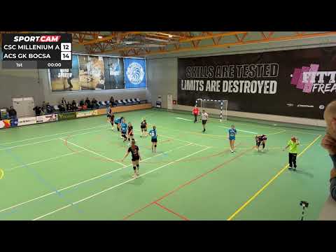 CSC Millenium Giarmata A - ACS Golden Kids Bocsa handbal Junioare 3 -  15 noiembrie 2025 repriza 2