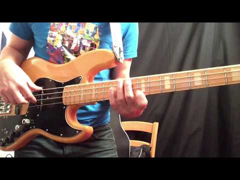 Must know Bass guitar exercise - Mark King - Mr Pink original intro