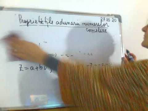 Operatii cu numere complexe scrise sub forma algebrica