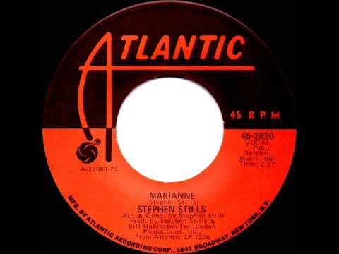 1971 HITS ARCHIVE: Marianne - Stephen Stills (mono 45)