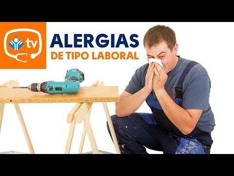 ¿Me puede dar alergia el trabajo?