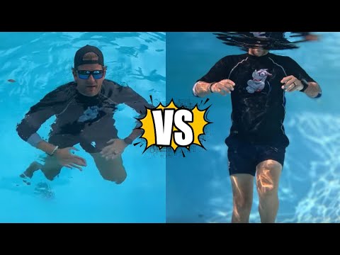 Swim Battle Round 2: Flutter Kick vs. Egg Beater Treading Water Challenge