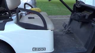 Brake problems with your EZ-GO RXV electric cart?
