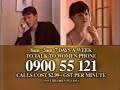 One To One Hotline Toll Number 90 S TV Ad