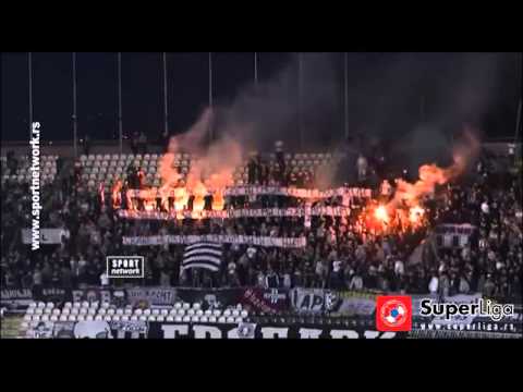 Super liga 10. Kolo Partizan - Radnički N  0:0