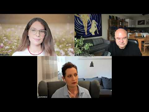 The spiritual world: Liza Gillhuber, Tanja Schlömer and Prof. Dr. Enno Edzard Popkes in conversation