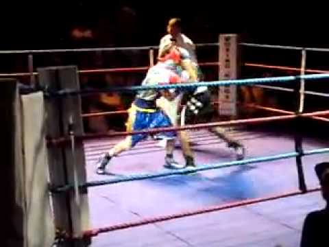 amature boxing match yousif saeed vs connor william