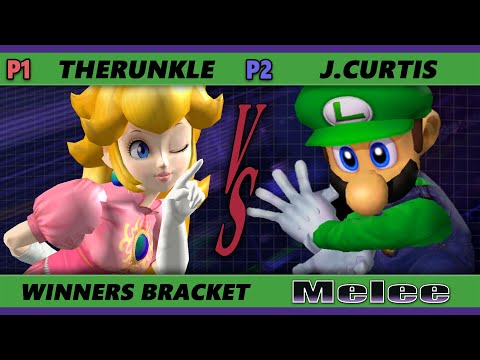 S@X 432 - Therunkle (Peach) Vs. J.Curtis (Luigi) Smash Melee - SSBM