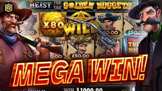 Golden Fortunes Unlocked: Epic Big Win in the Heist for Golden Nuggets New Online Slot (Pragmatic)