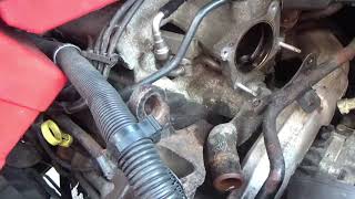 Fixing The Overheating Chevy Uplander Part 2 Removing The Water Pump