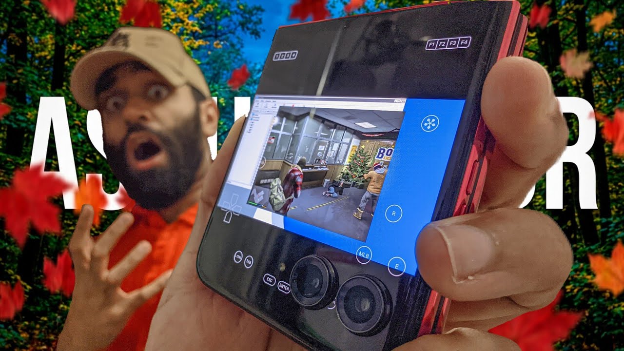 ✹o CELULAR q RODA GTA 5! 👽🔥 Tutorial de como jogar GTA5 no seu CELULAR🎮❗+arquivos #razr50ultra