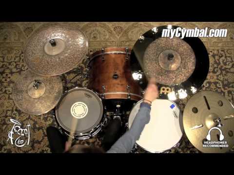Meinl 22" Byzance Extra Dry Dual Crash Ride Cymbal - Anika Nilles - 2294g (B22DUCR-1111615V)