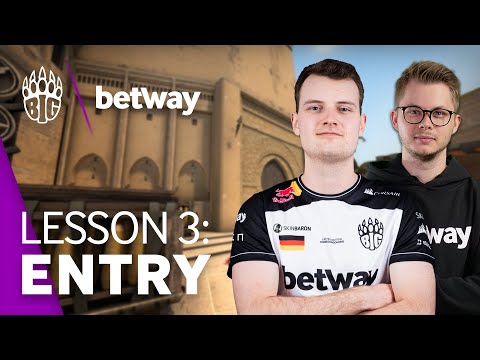 BIG x betway Bootcamp, Lesson 3: Entryfragging | ft. k1to & Rob4