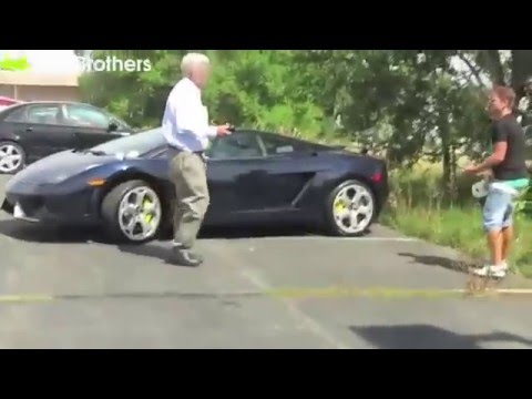 Насрал на Lamborghini НЕ УДАЧНЫЙ ПРАНК
