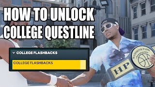 NBA 2K23 How To Unlock College Flashbacks Quest For Next NEW Badge Glitch! Part 1