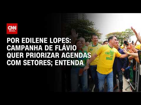 Flávio Bolsonaro reavalia campanha visando redes sociais e agendas com setores | CNN 360°