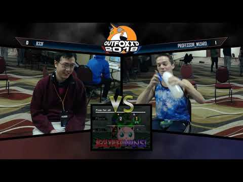 OUTFOXX'D 2018 - B33F (Link, C Falcon) vs Professor_Wizard (Jigglypuff) Winner Semi-Final - Smash 64