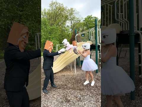 BALLERINA CAPPUCCINA PLAYING CATCH 😳