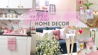 Valentine’s Day Home Decor/Decorate with me