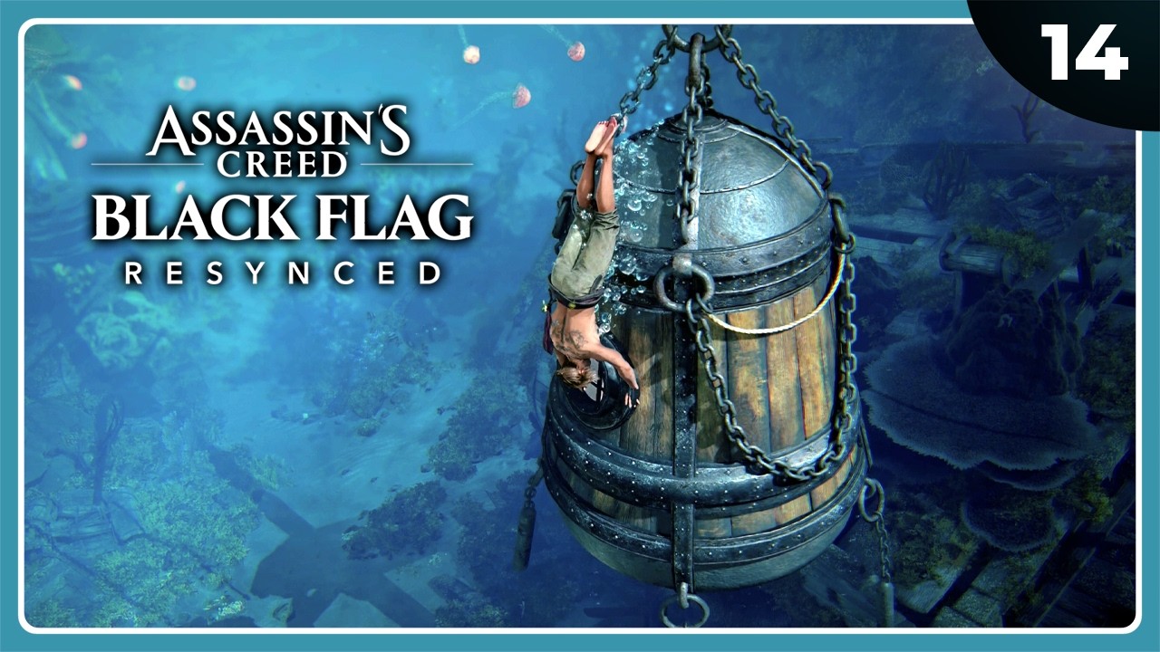 ACBF #14 | LA CAMPANA DE BUCEO | ASSASSIN'S CREED BLACK FLAG RESYNCED Gameplay Español