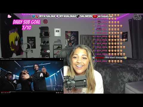 Mya Salina REACTS to Kyle Richh x Dee Billz - No Auto (Official Music Video)