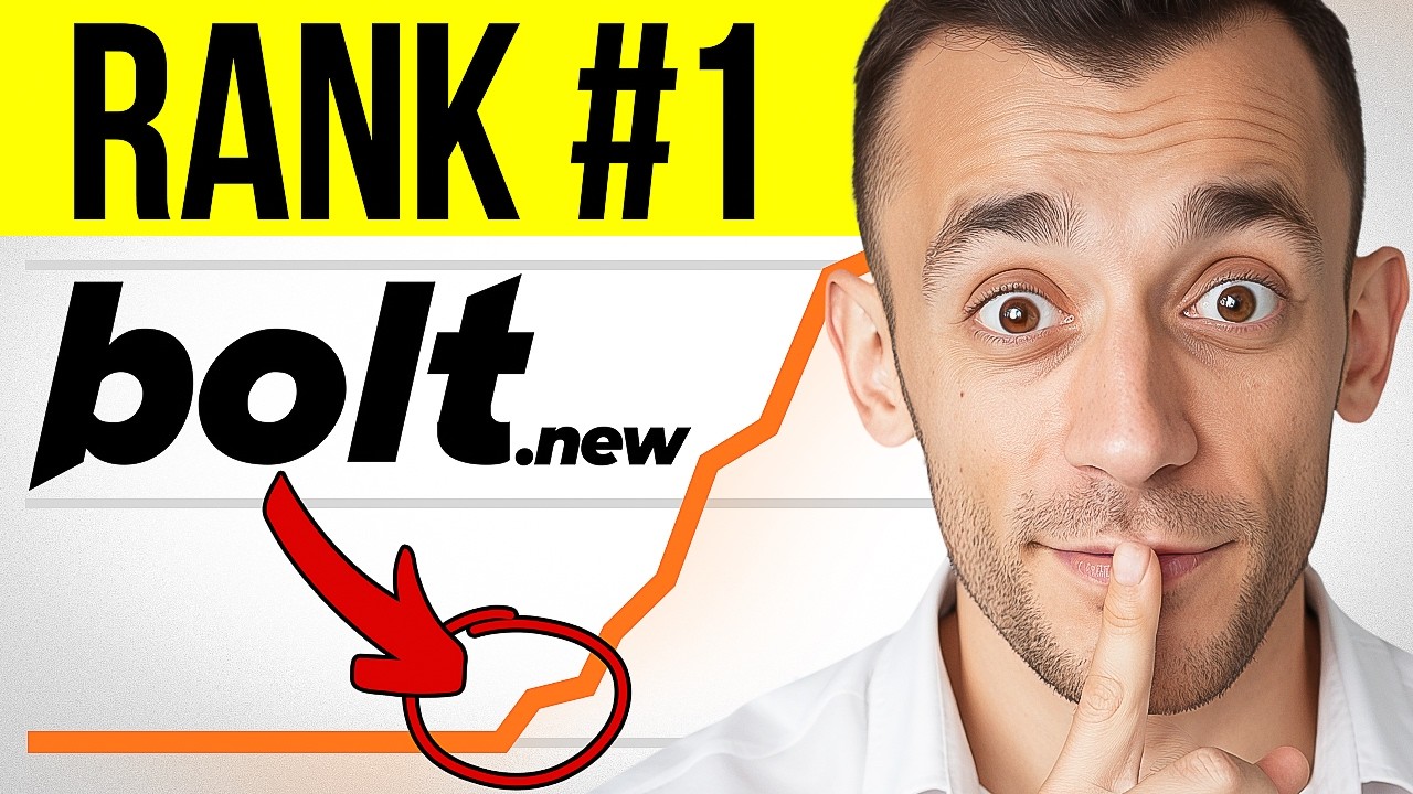 How I Ranked #1 in 5 Hours with Bolt.New 😱
