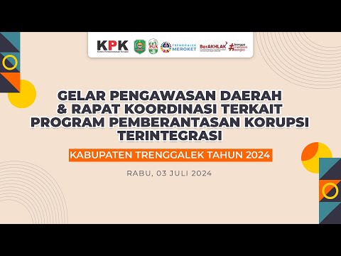Rakor Program Pemberantasan Korupsi Terintegrasi - Dinas Kominfo Trenggalek