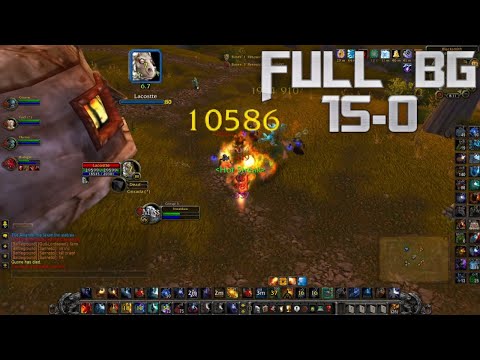 15-0 Full BG WotLK Solo PvP (Close Game, Top DMG) - Rakzo