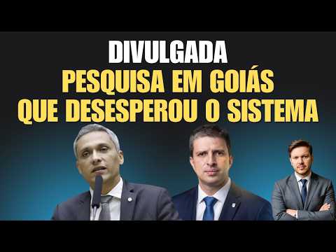 Pesquisa de senador e deputados em Goiás que levou o sistema ao desespero.