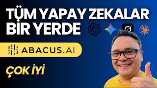 ChatGPT, Claude, Gemini, Sora... HEPSİ TEK YERDE!  (ChatLLM by Abacus AI)