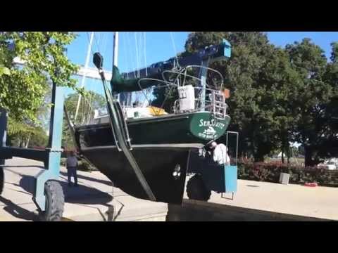 S/V SeaSprite Relaunch & Chesapeake Bay Sailing (Sea Sprite 30)