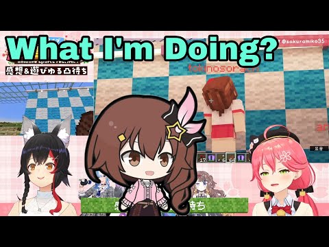 Hololive Cut - Tokino Sora Login Minecraft And Accidentally Troll Everyone | Minecraft  [Hololive/Eng Sub]