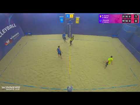 14:00 M. Kyselov / V. Kelbas - I. Skrynnik / Y. Sulyma 16.02.2023 | Winners Beach Volleyball