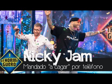 Un hombre manda "a cagar" a Nicky Jam y él lo usa para una canción - El Hormiguero