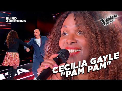 Cecilia Gayle suddenly gets everyone dancing with "El Pam Pam" | The Voice Senior Blind Auditions