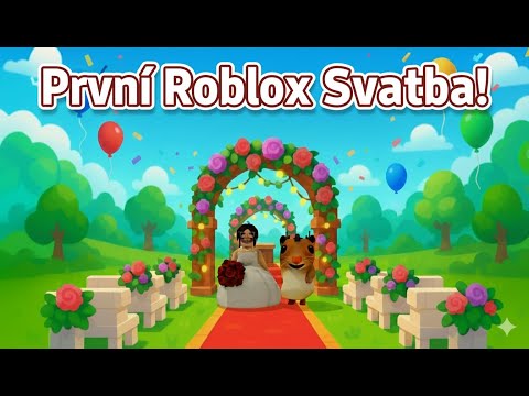 První CZ/SK Svatba v Robloxu! Voice Chat 2.0