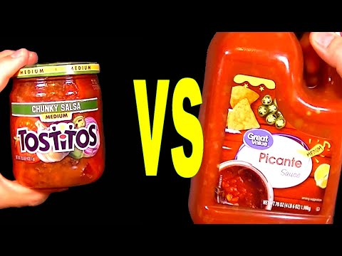 Tostitos vs. Walmart. What is the Best Salsa to Buy?...
