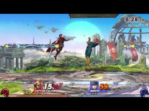 Smash WiiU - WTT7 - Singles - W1 - Krishna (Falcon) vs Night (Marth)