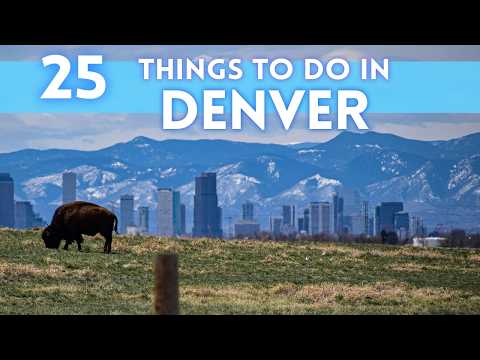 Best Things To Do in Denver Colorado 2026 4K