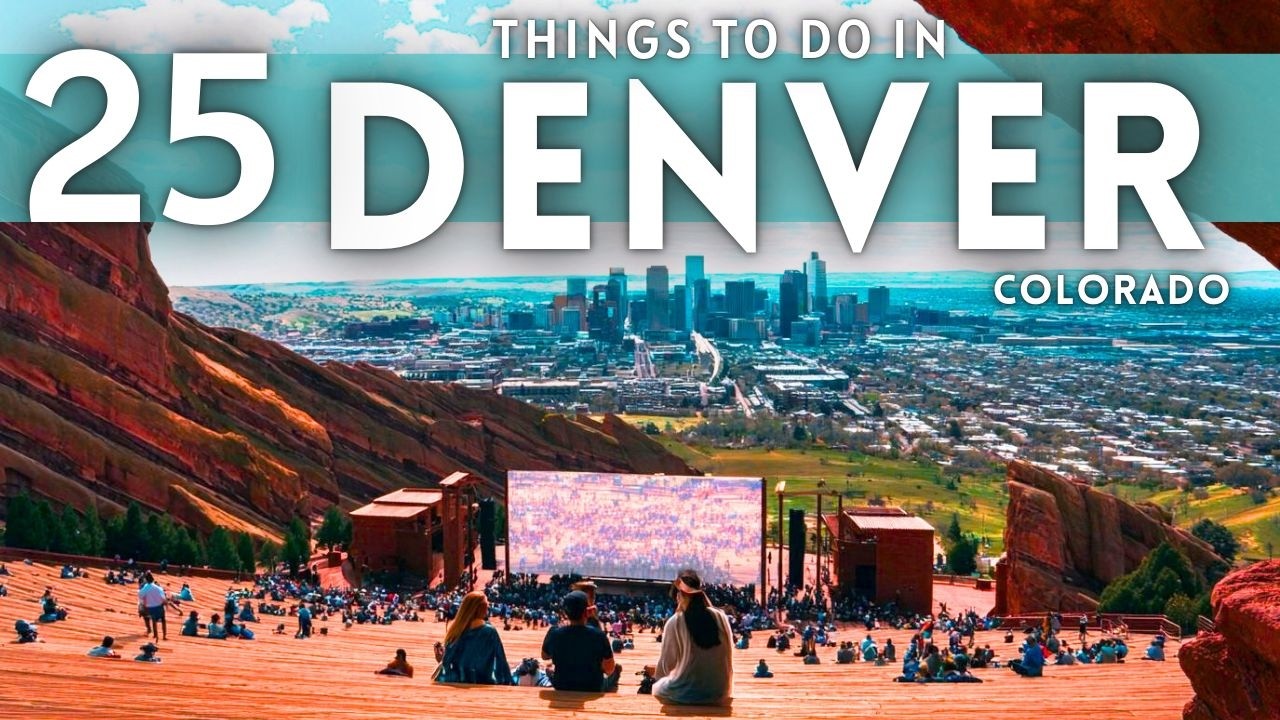 Best Things To Do in Denver Colorado 2025 4K