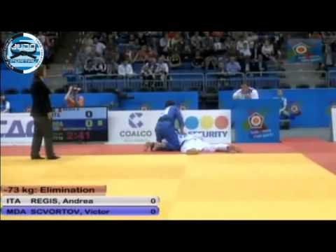 European Judo Championship Chelyabinsk 2012  -73kg REGIS Andrea (ITA)-SCVORTOV (MDA)