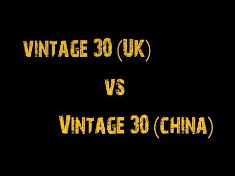 BouGear - Celestion Vintage 30 - UK vs China